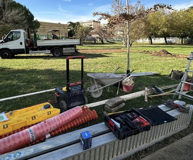 Piastra di parkour a Brescia: al via i lavori al Don Bosco