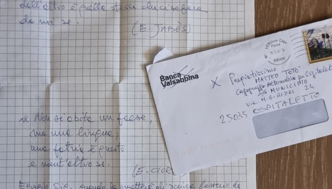 Un’altra lettera “minatoria” contro la destra di  Ospitaletto