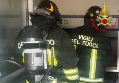 Incendio dei filtri nel Dipartimento di Medicina