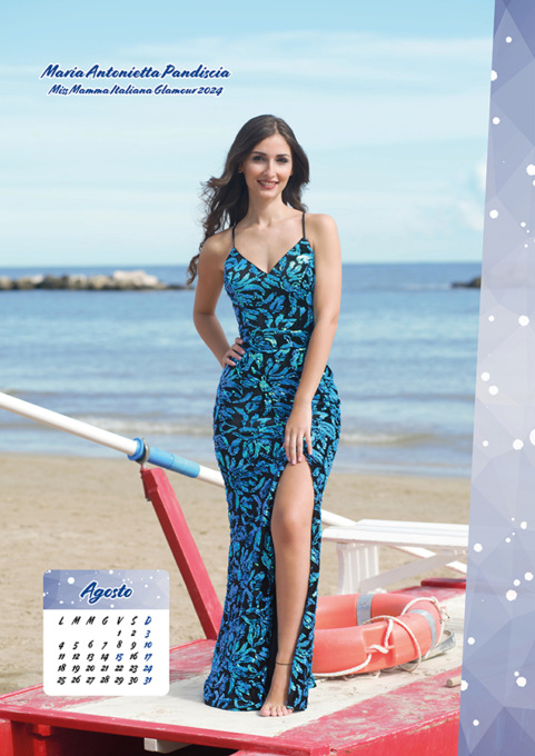 Maria Antonietta Pandiscia,  finanziera di Rovato, sul calendario di Miss Mamma Italiana 2025