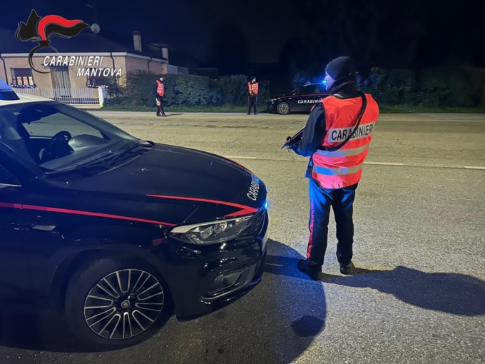 Castiglione delle Stiviere: 61 veicoli controllati e 80 persone identificate