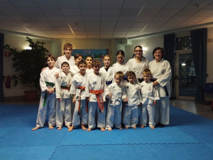 La Garda Karate Team in visita agli anziani della Rsa di Salò