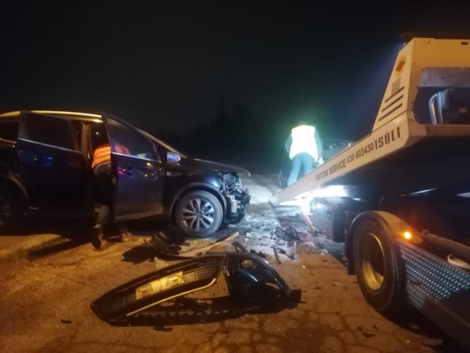 Perde il controllo del mezzo e finisce nell’altra corsia, frontale a Calcinato