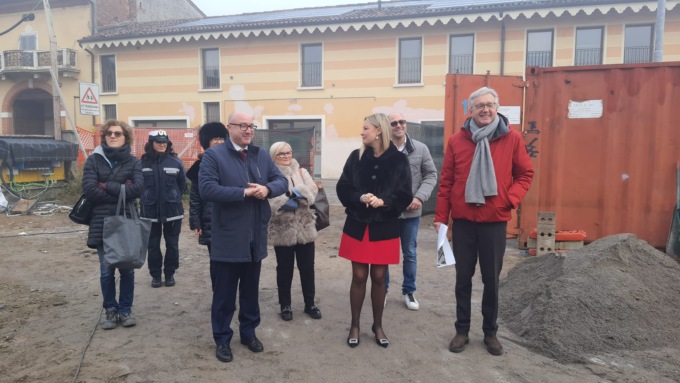 L’assessore regionale Tironi in visita al nuovo polo scolastico
