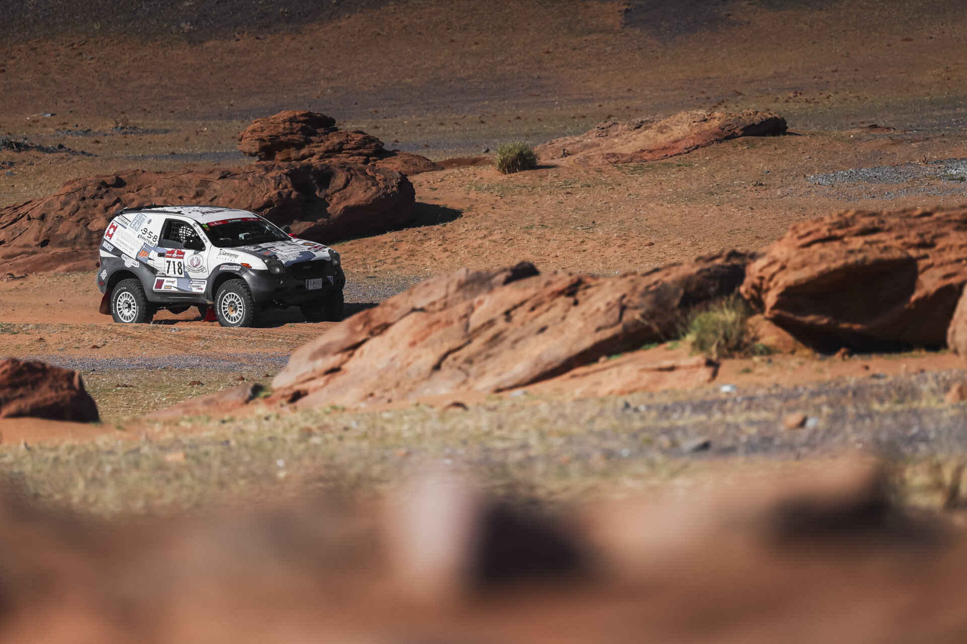 L'Isuzu Vehicross in azione nella scorsa edizione