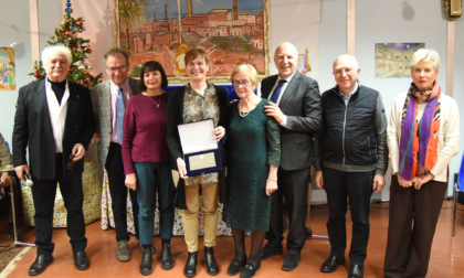 Luigina Casari nominata presidente onorario dell'associazione anziani del Quartiere Cremona-Volta