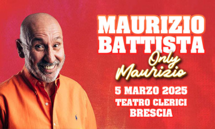 Maurizio Battista arriva a Brescia: in scena al teatro Clerici con "Only Maurizio"