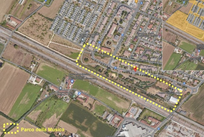 Parco della Musica di via della Trisia: approvato il progetto di bonifica e messa in sicurezza