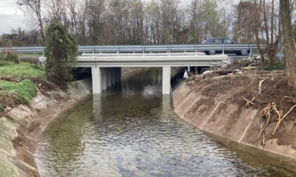 Tangenziale Sud: completata la manutenzione del ponte e rinforzati gli argini del Gandovere