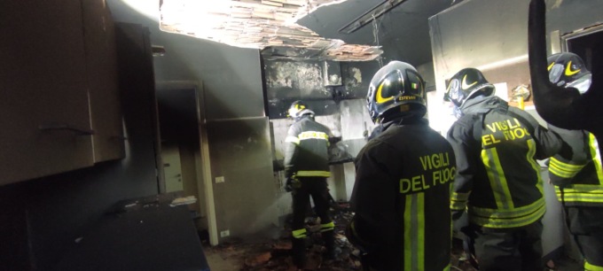 Scoppia l’incendio, chiuso il Centro Diurno Disabili di Rudiano