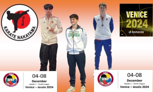 Youth League Karate a Jesolo: Karate Nakayma di Rezzato presente con sei atleti