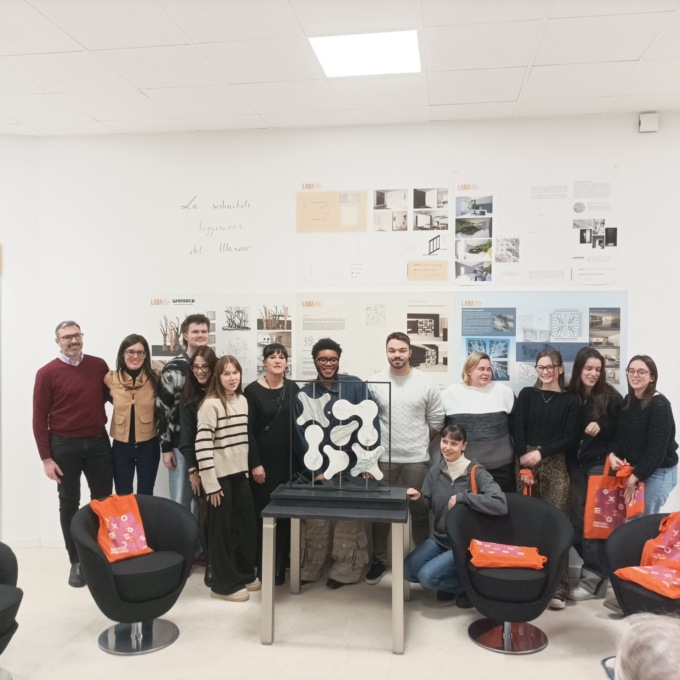 Due studenti della Laba hanno vinto il contest “La sostenibile leggerezza del marmo”