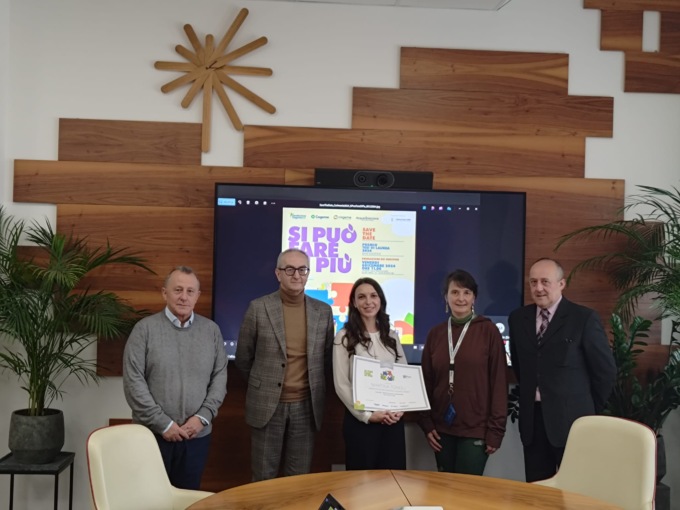 Martina Tonoli premiata da Cogeme