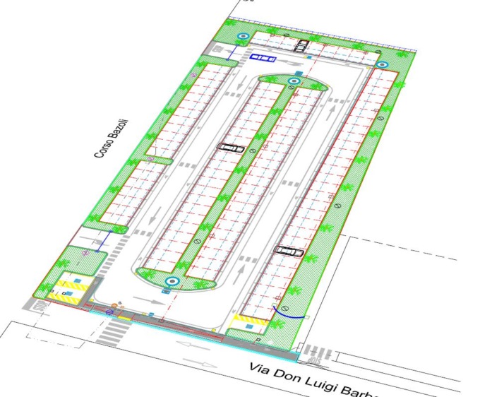 Al via i lavori per la realizzazione del nuovo parcheggio in via Don Barberis