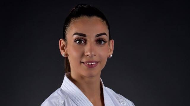 Alessandra Hasani: allenamento in vista degli Europei di karate della World Karate Federation