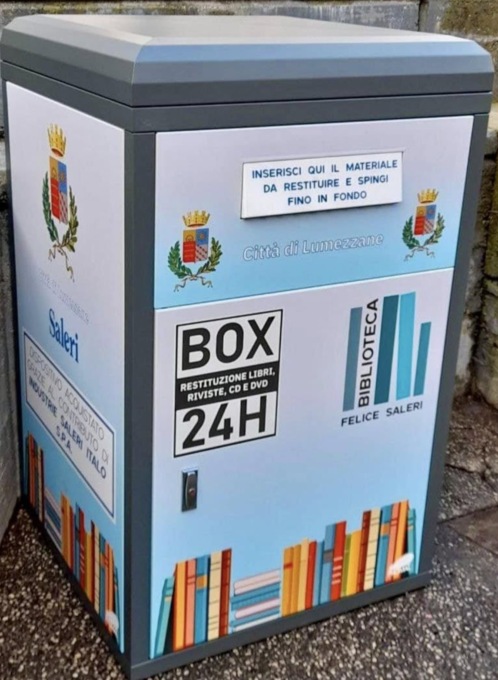 Alla biblioteca di Lumezzane arriva il box h24