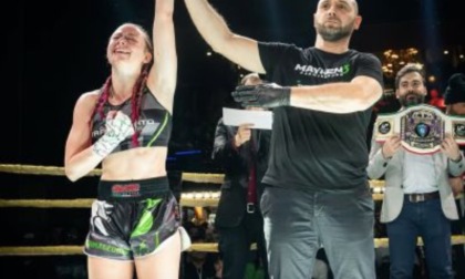 Allison Cucchi ha conquistato il titolo italiano Kickboxing Wako Pro 52 kg