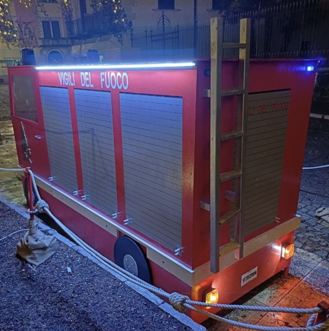 Associazione Amici dei Vigili del Fuoco di Salò, vandalizzato anche quest’anno il presepio