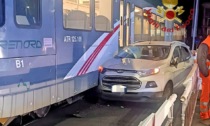 Auto travolta dal treno, interrotta la circolazione ferroviaria tra Breno e Pisogne