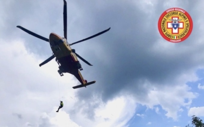 Escursionisti in difficoltà a 1.900 metri di quota: ad alzarsi in volo l’elisoccorso