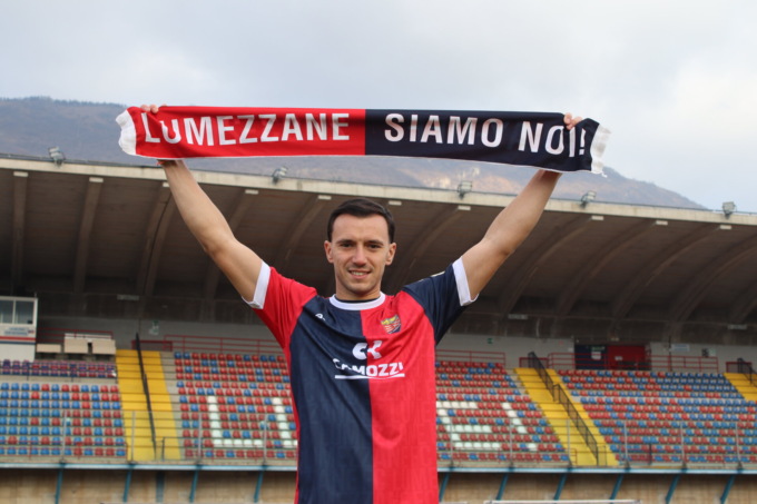 FC Lumezzane annuncia l’acquisizione delle prestazioni sportive di Enrico Baldini