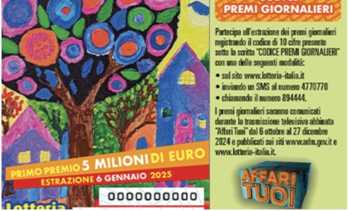 Lotteria Italia 2024: nel Bresciano premi di terza e quarta categoria