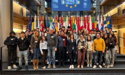 Parlamento europeo: la visita degli studenti del liceo De André di Brescia