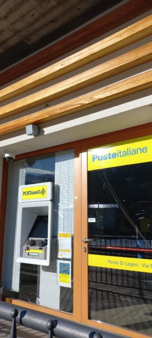 Ponte di Legno: attivato un nuovo Atm Postamat in sostituzione del precedente