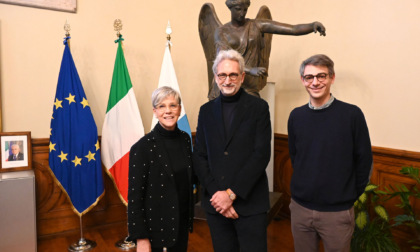 Il Console Generale di Francia a Milano in visita a Palazzo Loggia