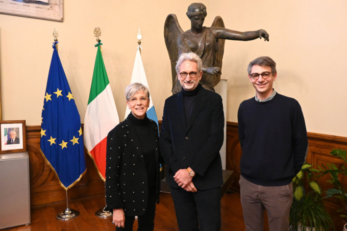 Il Console Generale di Francia a Milano in visita a Palazzo Loggia
