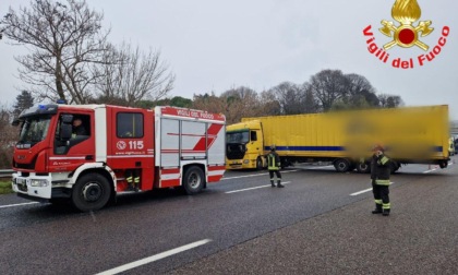 Scontro tra vettura ed autoarticolato