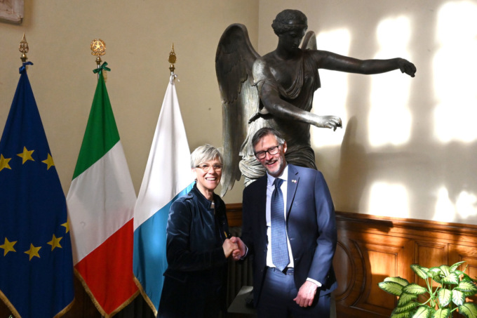 Loggia: la sindaca Laura Castelletti ha incontrato il console generale degli Stati Uniti a Milano