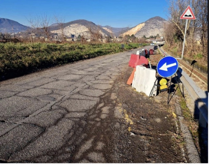 Rezzato, la Sp67 chiude per ottanta giorni per manutenzione straordinaria