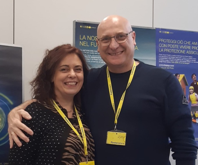 San Valentino: la storia d’amore di Rossella e Antonio, prima portalettere e poi sportellisti alle Poste di Lumezzane