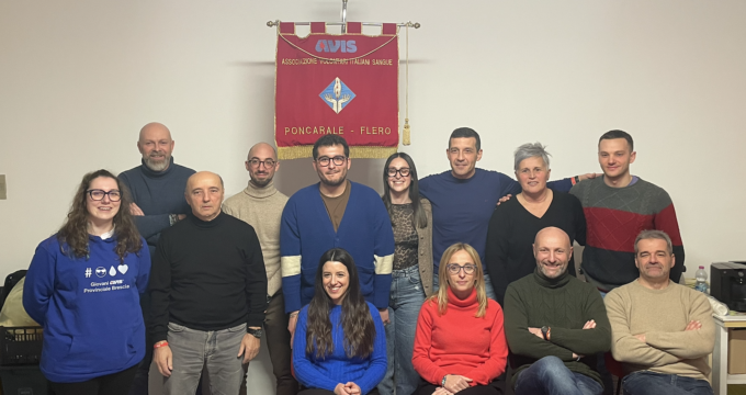 Cambio al vertice di Avis Flero-Poncarale: la presidenza passa a Noemi Pini