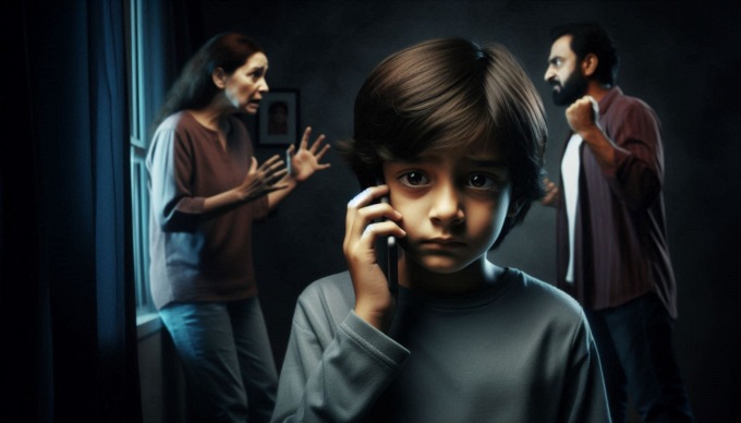 «Papà sta picchiando la mamma»: a 10 anni fa arrestare il padre violento