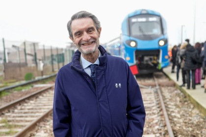 Presentato a Rovato il primo treno a idrogeno