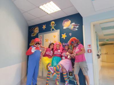 «Pazzi di Rugby in corsia»: un progetto per far sorridere i piccoli pazienti oncologici