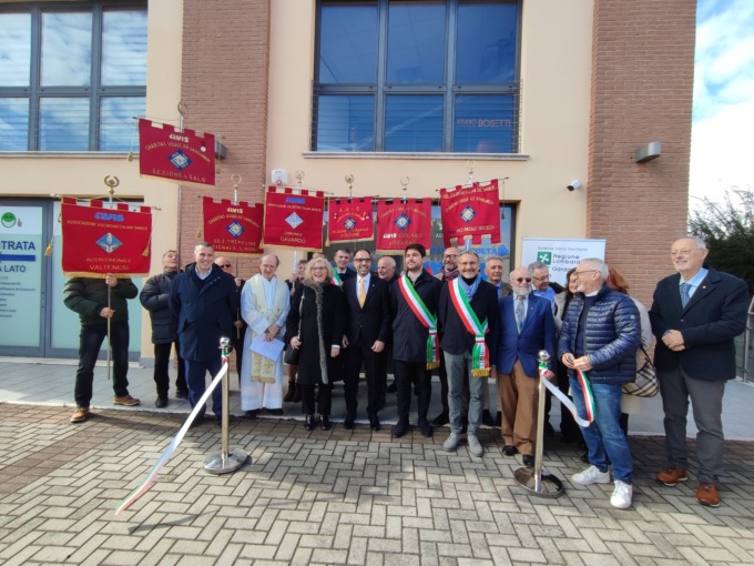 Avis, taglio del nastro a Cunettone di Salò per la nuova sede