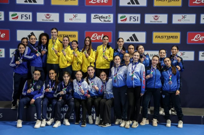 Campionati Italiani a Squadre Sociali Fijlkam: bronzo per la Under 18 della Ginnastica Leonessa
