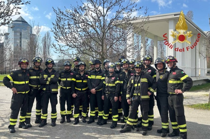 Corso di Topografia Applicata al Soccorso al Comando dei Vigili del Fuoco di Brescia