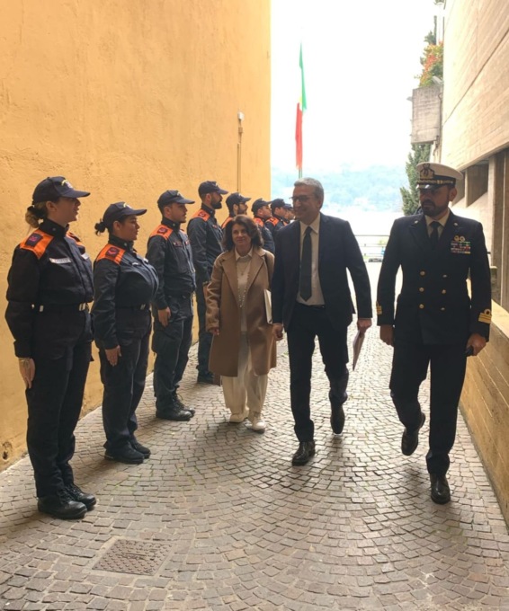 Guardia Costiera di Salò, oggi la visita del Prefetto di Brescia Andrea Polichetti