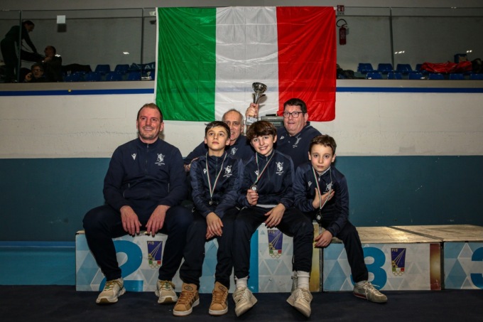 La Libertas Scherma Salò è vicecampione nazionale a squadre di fioretto Under 12