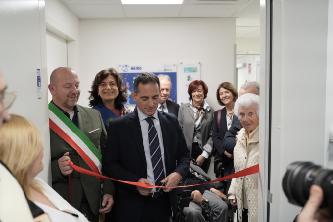 NeMO: inaugurata l’Area Ambulatori e Ricerca Clinica in Memoria dell’avvocato Pompeo Anelli