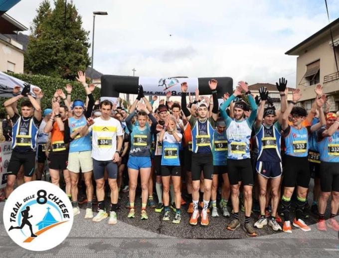 Trail delle 8 Chiese: 500 partecipanti totali alla prima edizione