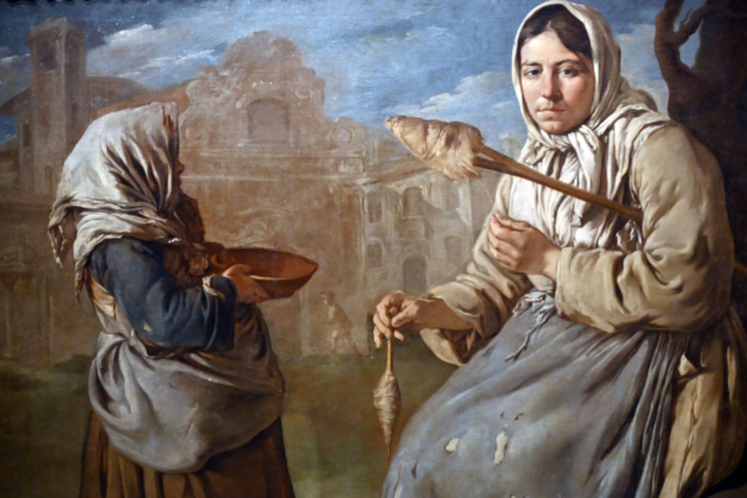 La “Filatrice e piccola mendicante” di Giacomo Ceruti arriva alla Tosio Martinengo