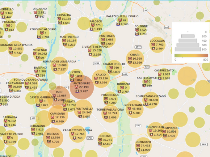 Nitrati alle stelle nel suolo, nei guai un «biogas» a Chiari