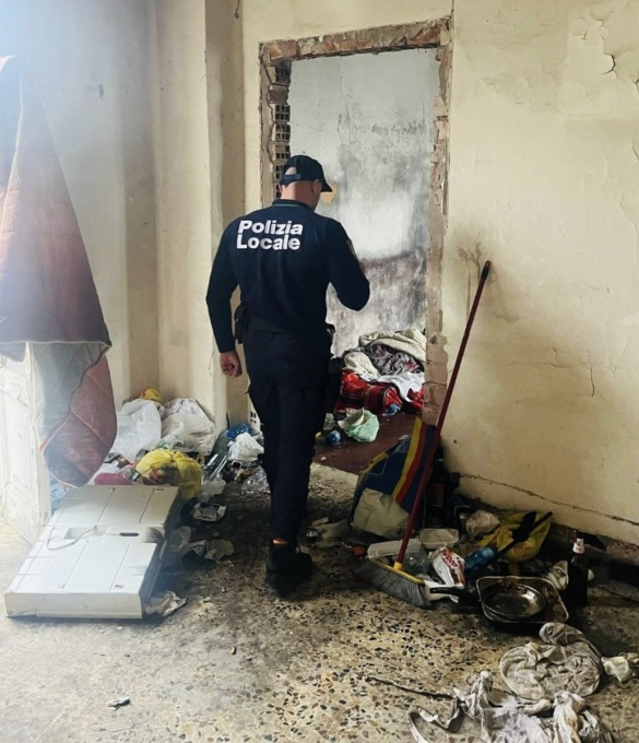 Sgombero di edifici abbandonati a Rezzato: identificati e denunciati tre soggetti