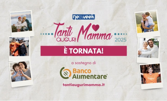 Torna Tanti Auguri Mamma, per festeggiare insieme e fare del bene