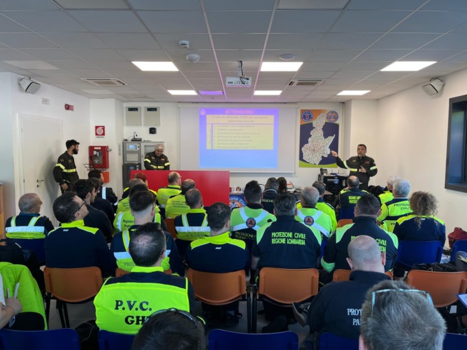 Gps Topografia: al corso hanno preso parte 42 volontari